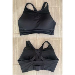 Athleta Gigi Bra - Black L - ++ support, coverage